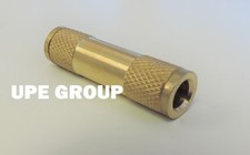 New Push In to Quick Connect Straight BRASS UNION 1/4" Tubing Tube