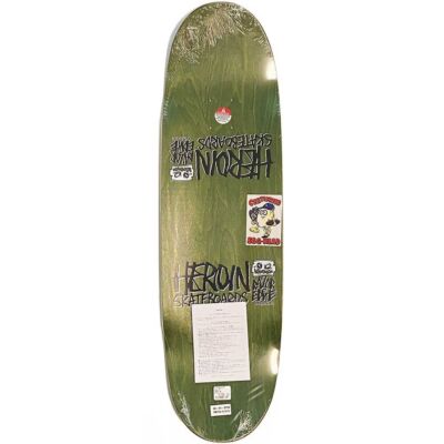 HEROIN Skateboard Deck SYMMETRICAL HOLO EGG Unused Item Imported