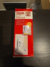 Parents Magazine Baby Proof Toilet Lock Easy Install, Fits Most Toilets, White