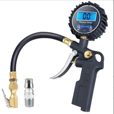 #ad Digital Air Tire Inflator with Pressure Gauge 250PSI Chuck for TrucK Car Bike $16.99
