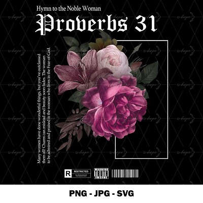 Proverbs 31 Svg Png, Religious Christian Clipart, Valentine Gift Svg, Love Svg