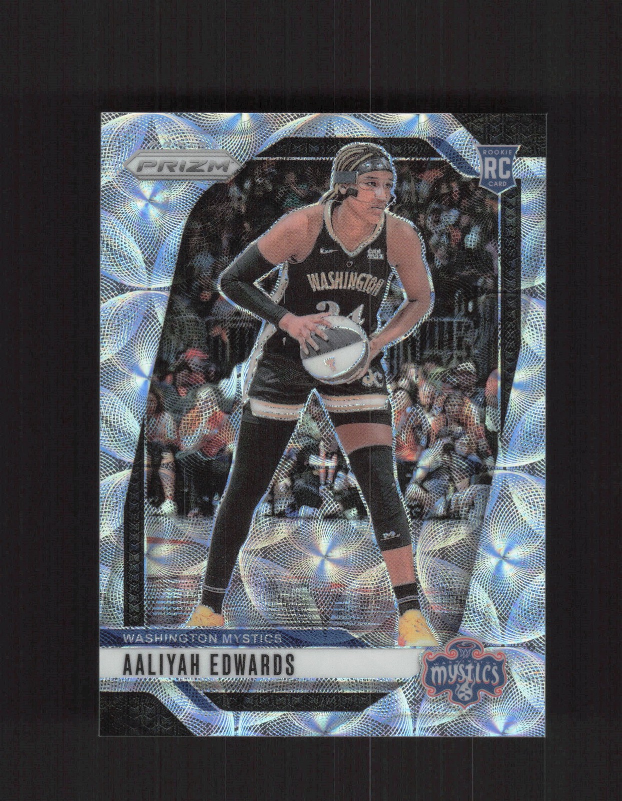 2024 Panini Prizm WNBA #70 Aaliyah Edwards Premium Box Set Prizms #/99