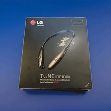 Gold LG Tone Infinim HBS-900 Bluetooth Headset - For Parts Or Repair. As Is.