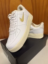 MENS NIKE AIR FORCE 1 07 LX WHITE-PALE VANILLA SZ 8 [DC8894-100]