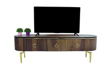 Wohnzimmerschrank Tv Lowboard Ovaler Sideboard Modern Zeitlos