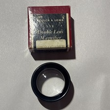 Bausch  Lomb 3.5x Double Lens Magnifiers Catalog No. 81-34-75