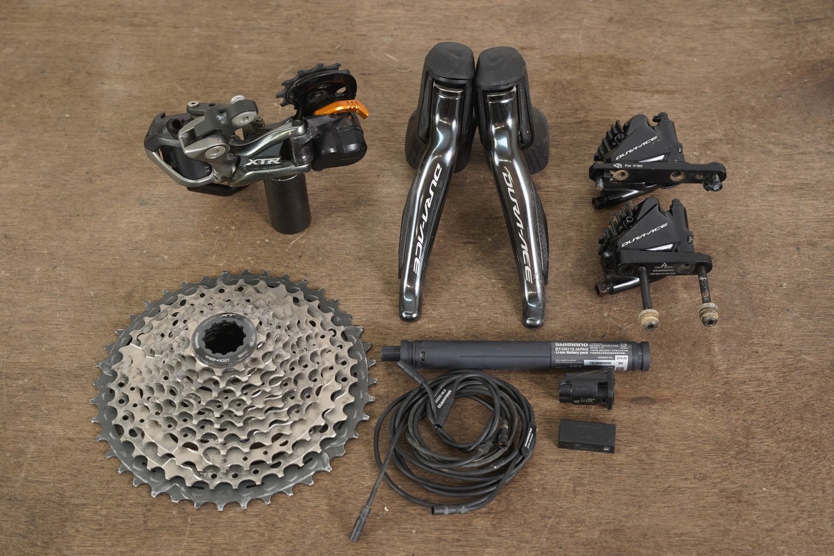パーツ SHIMANO DURA-ACE R9170 Shimano Dura-Ace R9170 XTR GS 1x Di2 11 Speed Electronic Hydraulic