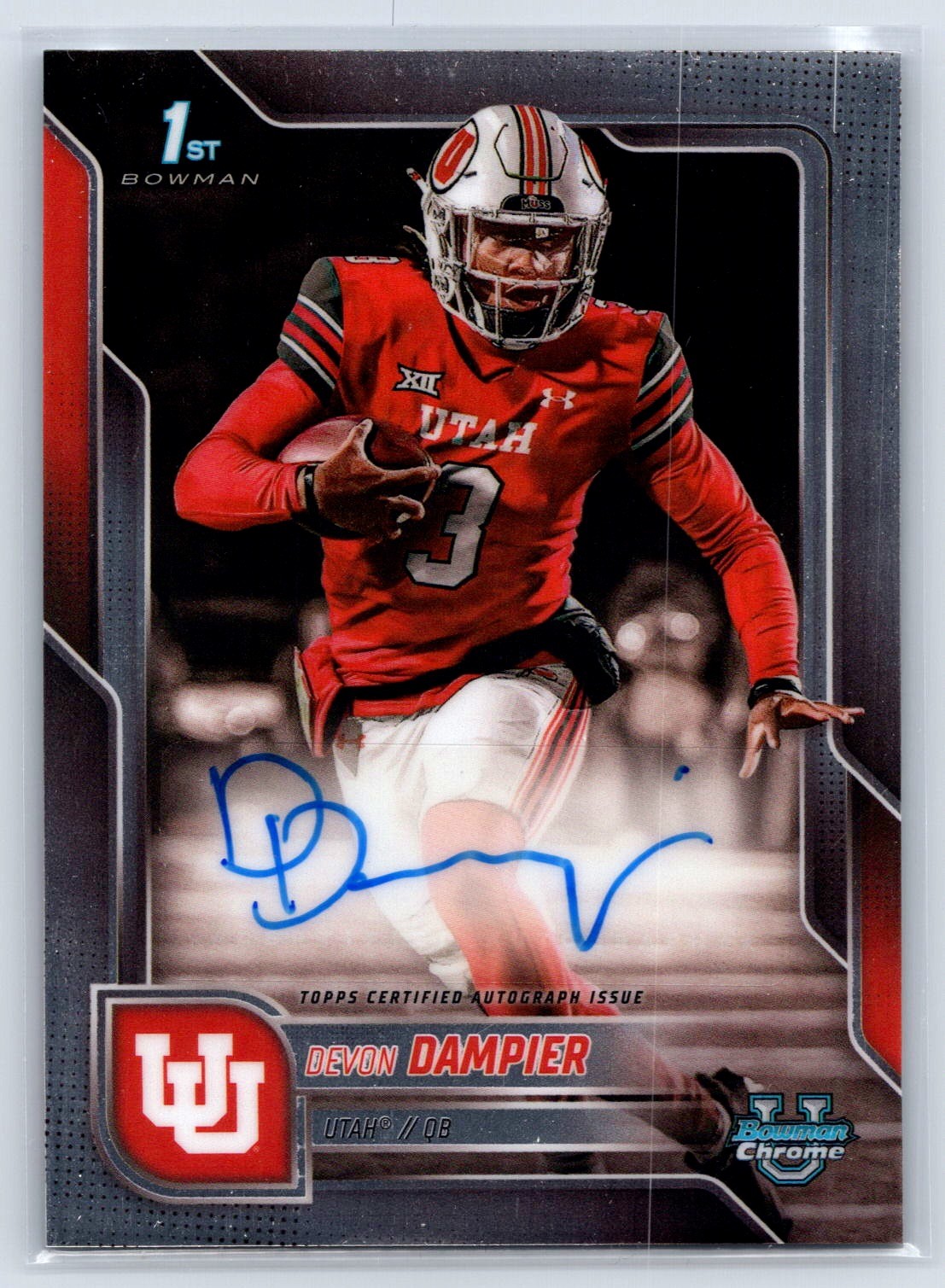 2025 Bowman University Chrome #BCA-DDA Devon Dampier Auto Utah
