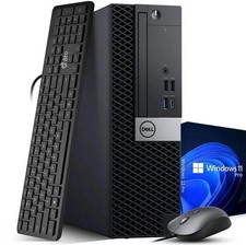 Dell OptiPlex 5070 SFF Desktop i7-9700 16GB RAM 1TB SSD Adapter Wireless