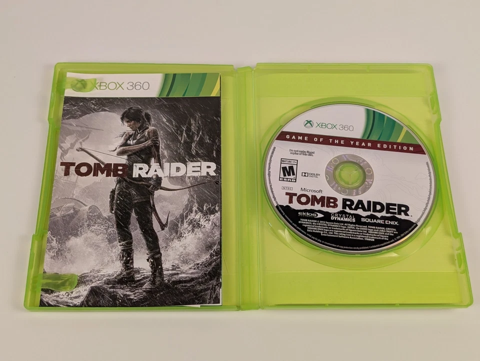 Tomb Raider -- Game of the Year Edition (Xbox 360)➡️CIB - Tested - Near Mint 📀 - Image 3 of 4