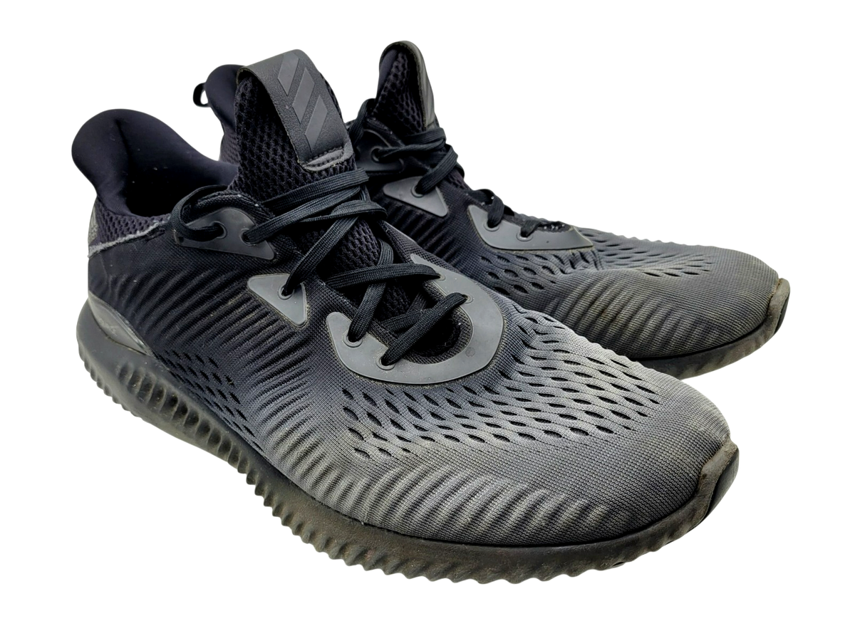 Adidas Alphabounce EM Grey/Carbon Mens Size 12 Running Shoes
