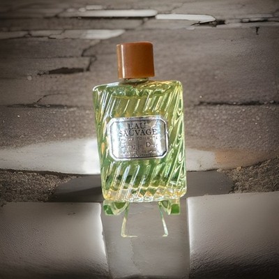 Vintage Christian Dior Eau Sauvage Eau De Toilette 10ml/0.34 fl oz Mini Splash