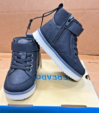 Thereabouts Toddler Boys Shoes Lil Asher Black Boots Size 6T R3S4