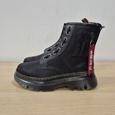 Dr Martens X Alpha Industries 1460 Tarik Canvas Chunky Ankle Chunky Boots Uk 6,5