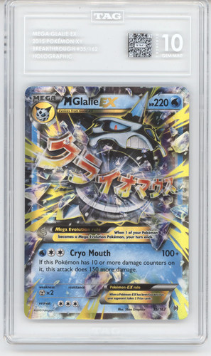 M Glalie-EX graded TAG 10 for sale on eBay