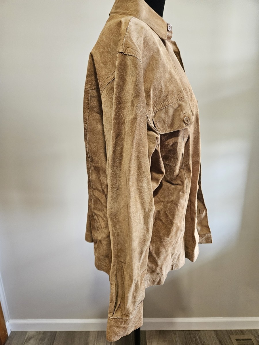 NDX Nederland Men's Brown and Tan Leather Jacket Size S View 6