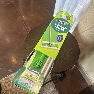 Swiffer Sweeper Dry + Wet 10 in. W Dry/Wet Sweeping Kit