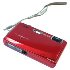  Excellent   Fujifilm FinePix Z900EXR Red 16MP Digital Camera US Tax Included