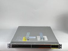 Cisco N5K-C5672UP up to 48x 10GbE SFP+ 6x 40GbE QSFP+ FCoE 2x 1100W PSU w Rails - Used