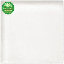 Silk Pocket Square Solid Color Ivory 100 19 Momme Handmade 11X11