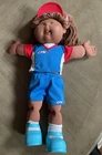 2004 Play Along CPK Cabbage Patch Kid Doll African American Girl Brown hair eyes