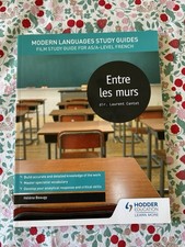 ENTRE LES MURS FILM STUDY Guide AS A Level FRENCH textbook By Helene Beaugy NEW