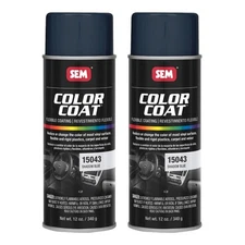 SEM 15043 Color Coat Shadow Blue Spray Paint Aerosol 12 oz. (2 Cans)