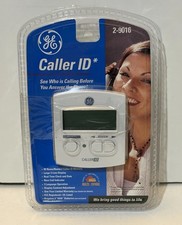 GE General Electric Caller ID 2-9016 Caller Name Verification English Spanish