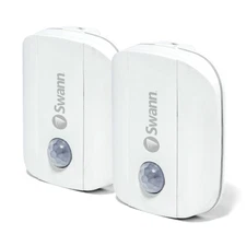 Swann Security Motion Alert Sensor 2-Pack - White - SWIFI-MOTIONPK2-US