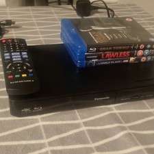 Panasonic DMP-BDT170 3D Smart Blu-Ray Player 4K upscaler with Remote & HDMI lead