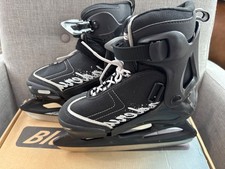 Bladerunner Boys Micro Ice Skate, Kids, Black/White, 2-5 M US Skate