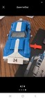 LEGO Hot Wheels Chevrolet '63 Corvette Grand Sport Blue/White w/ Instructions — photo 4