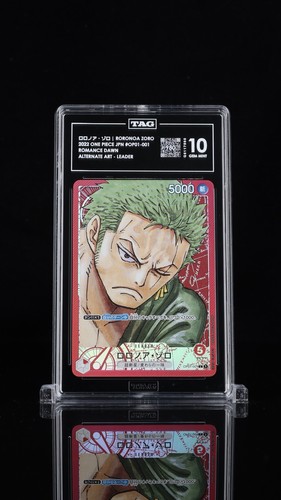 Roronoa Zoro (Alternate Art) graded TAG 10 for sale on eBay