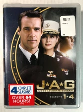 New Sealed JAG Seasons 1-4 Judge Advocate General DVDs Military TV Series
