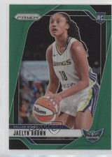 2024 Panini Prizm WNBA Green Prizm Jaelyn Brown #31 Rookie RC 1d2q