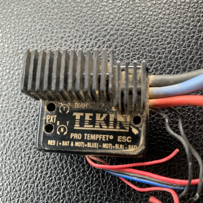 Vintage Rc Car Esc Tekin Speed Control Pro Tempfet tekin