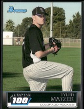 2011 Bowman #TP78 Tyler Matzek Topps 100