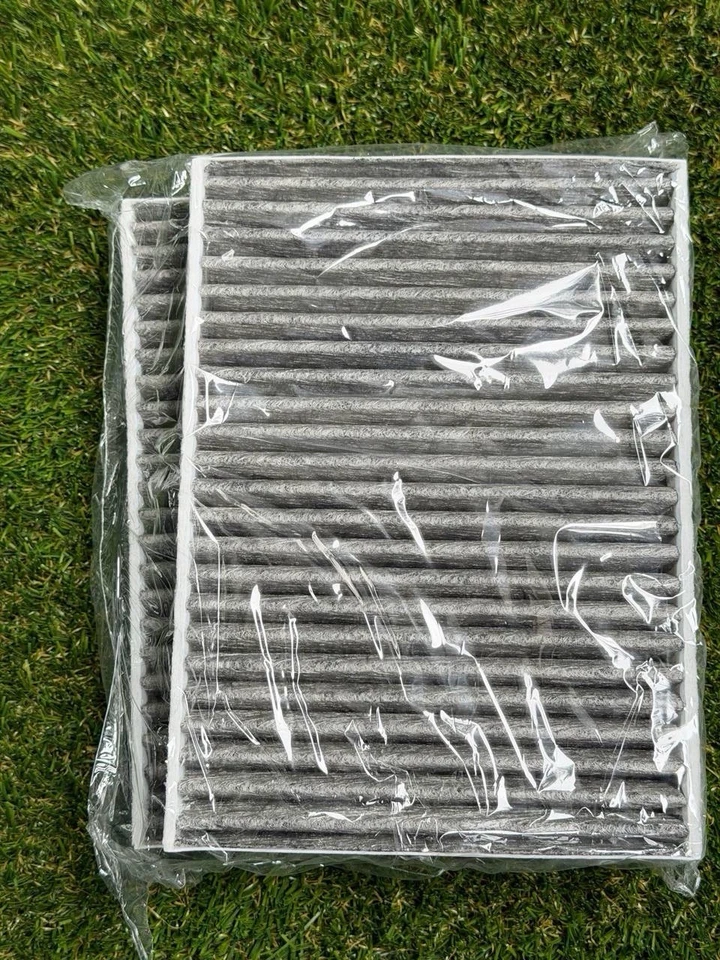 Set of 2 OEM BMW F90 G05 G07 G11 G12 G30 530i 540i 750i Carbon Cabin Air Filter - Image 3 of 4