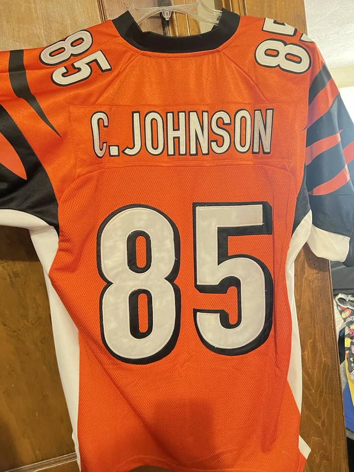 Camiseta deportiva auténtica Reebok Ochocinco vintage 2000 de los Cincinnati Bengals nueva con etiquetas talla 50 Foto 4 de 4