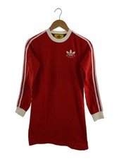 GUCCI × adidas Long sleeves Dress Red XXS