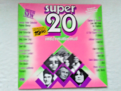 LP SUPER 20 International - George Baker Selection, Carpenters, T. Rex - uam  B2