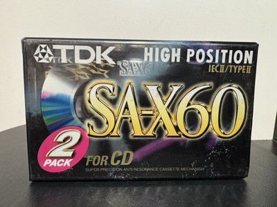 Doppelpack TDK SA 60 MC Kassette Tape NEU und OVP
