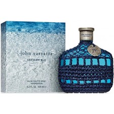 Image of JOHN VARVATOS ARTISAN BLU 125ML EDT SPRAY | NEW & SEALED | FREE P&P | UK