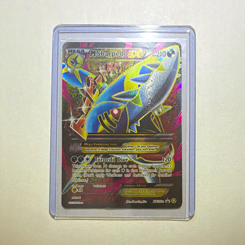 The Pokémon Company M Sharpedo EX 102/108 XY Full Art Holo Ultra Rare English