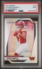 2024 PANINI PRIZM #347 JAYDEN DANIELS SILVER PRIZM PSA 9