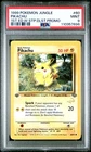 1999 POKEMON JUNGLE 1ST EDITION W STAMP DUELIST PROMO #60 PIKACHU PSA 9