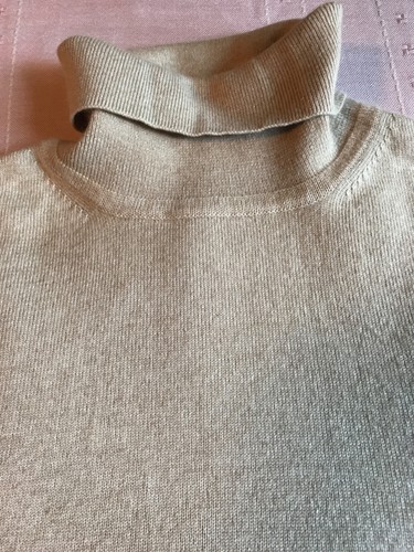 Kaschmir Seide Rollkragenpullover. Cashmere.Van Graaf Silk & Cashmere beige - Bild 2 von 2