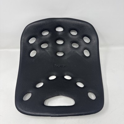 BackJoy SitSmart Change Correct Posture Plus Orthopedic Support Seat Black EUC