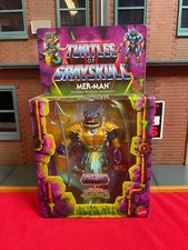 2023 Mattel Turtles Of Grayskull TMNT MOTU Mer-Man Action Figure - Box Wear
