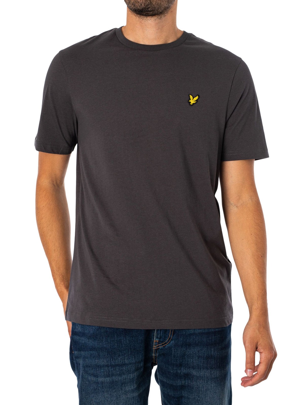 Lyle And Scott Men's Green Basic Logo T Shirt in Size L, Sports Direct - Image 2